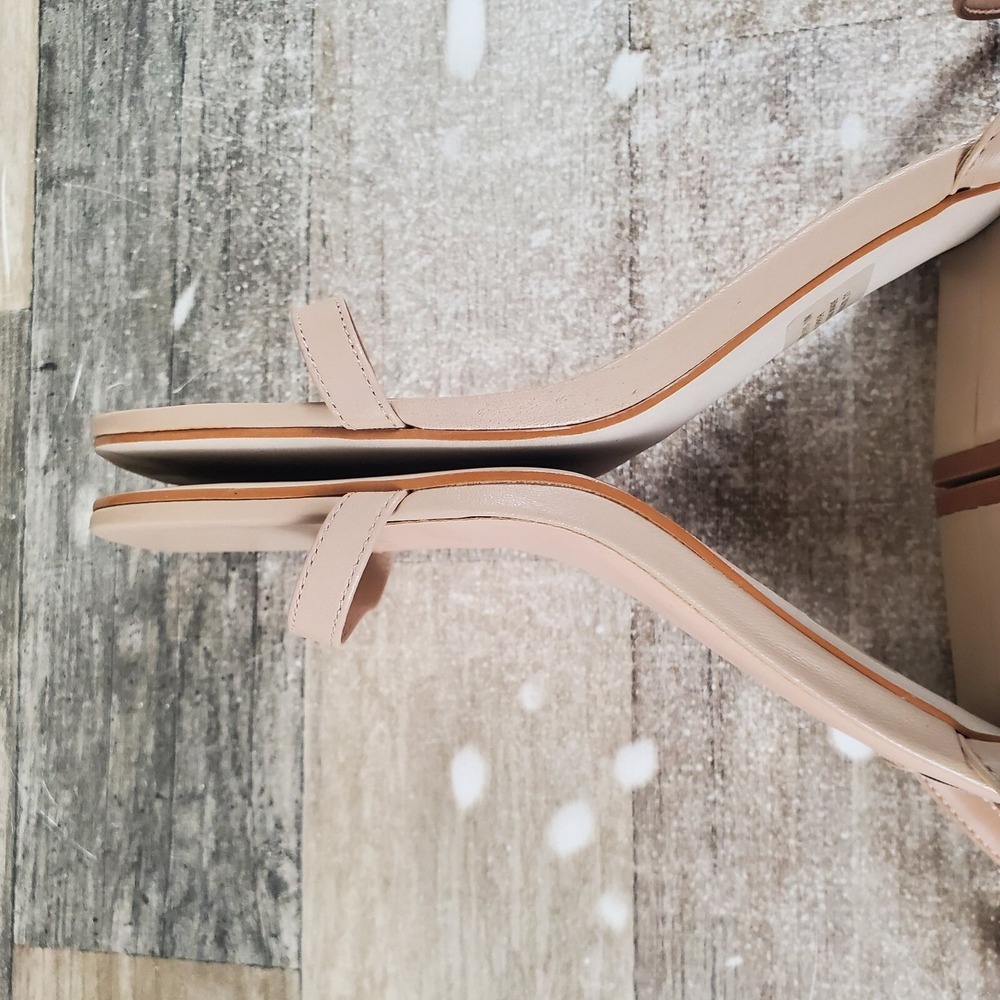 Steve Madden Audrina Womens Sandals Sz 10 M Natural Leather Adjustable Strap - Picture 9 of 12